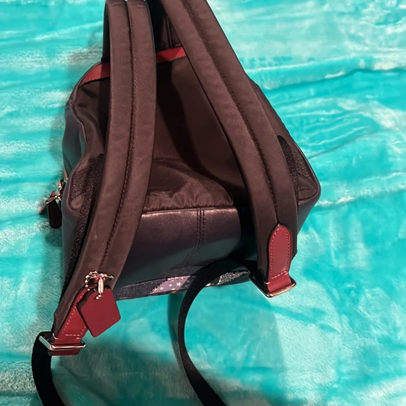 Coach mini denim backpack - Picture 3 of 7